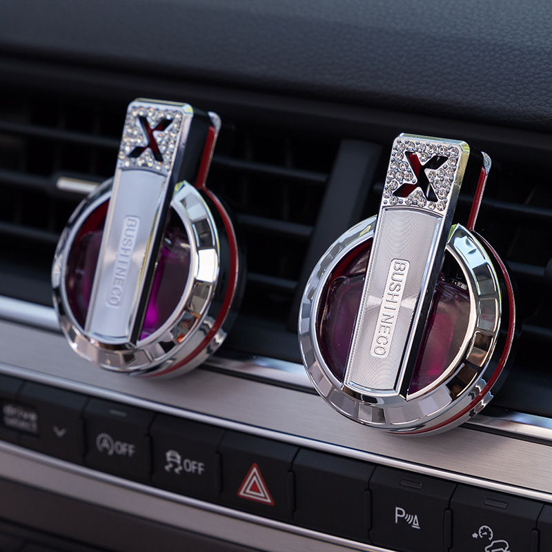 Car Fragrance Diffuser Essential Oil Vent Clip Air Freshener Portable Aromathera