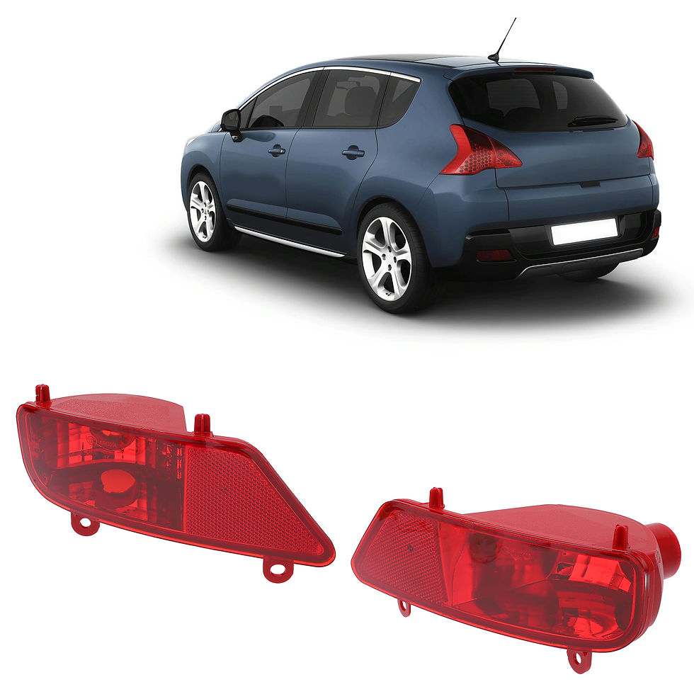 Thumbnail: Red Rear Fog Light Assembly Car Accessories Replacement for PEUGEOT 3008 2009‑20