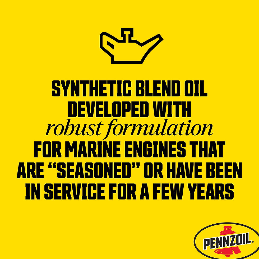 Thumbnail: Pennzoil Marine XLF Extended Life Formula Engine Oil 1 Gallon