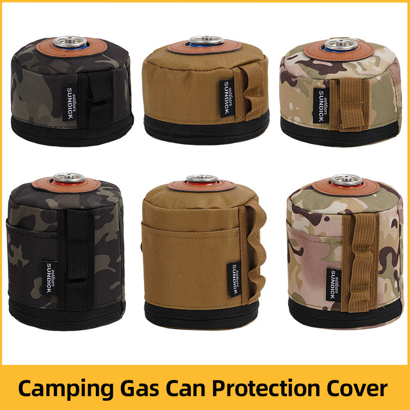 Camping Gas Can Protection Cover Gas 230/450g Tank Canister Cylinder Case Air Bo