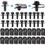 Thumbnail: 10/20PCS Automotive U-Nut Clip Fasteners Metal Bolt Screws M6 Underhood Splash G