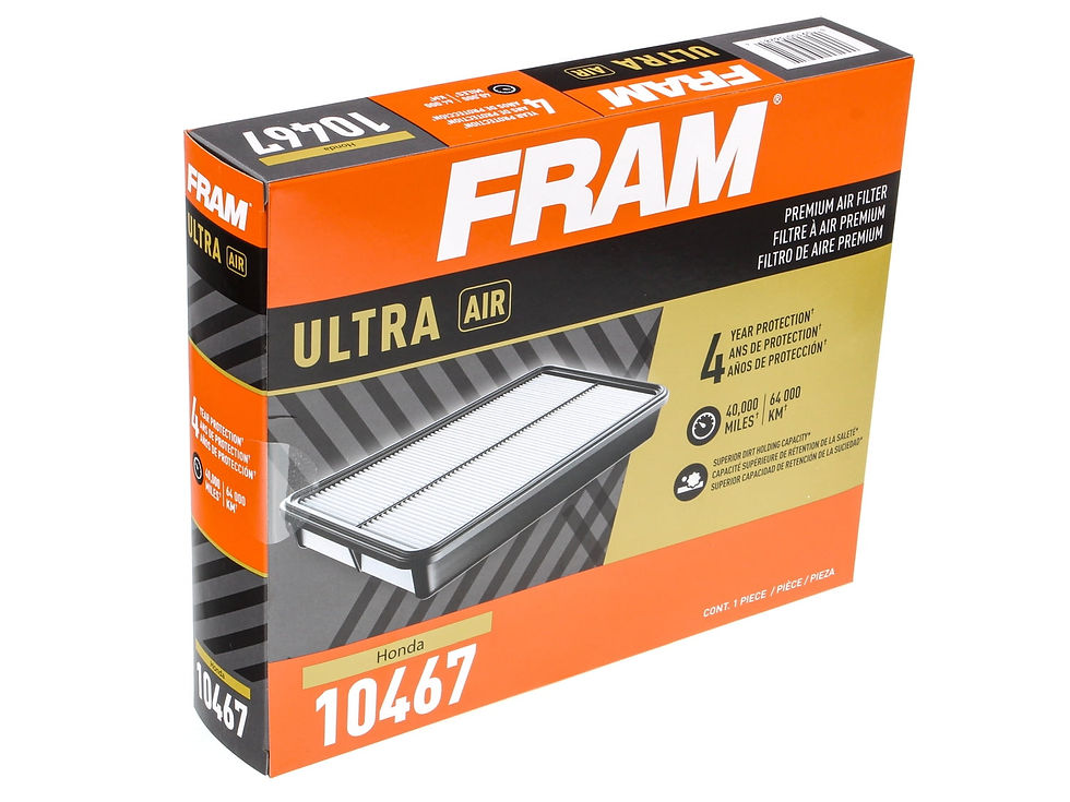 Thumbnail: FRAM Ultra Air XGA10467, Premium Engine Air Filter, Replacement Filter for ..