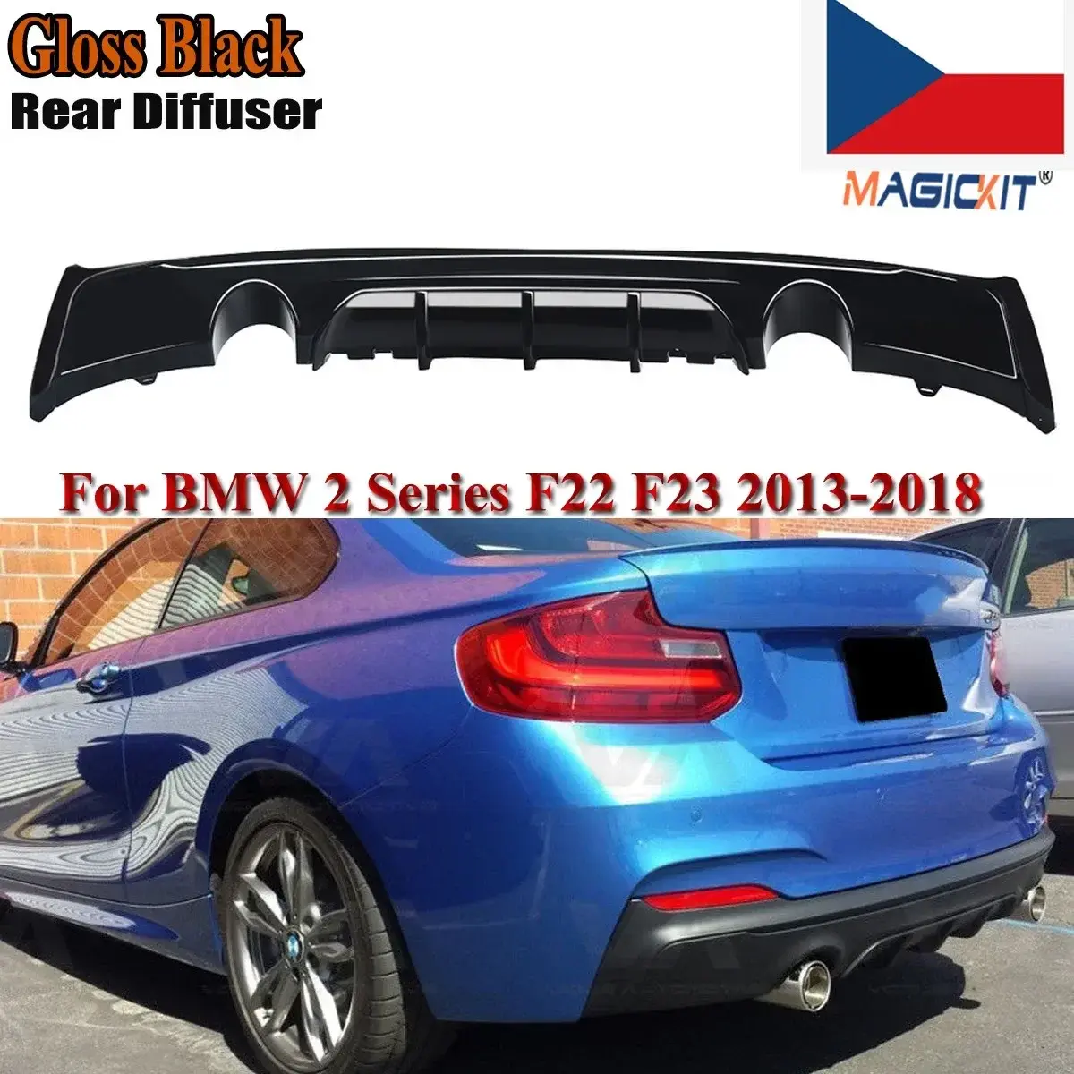 MagicKit For BMW 2 Series F22 F23 M235i M240i 2013-2018 M Sport Performance Rear