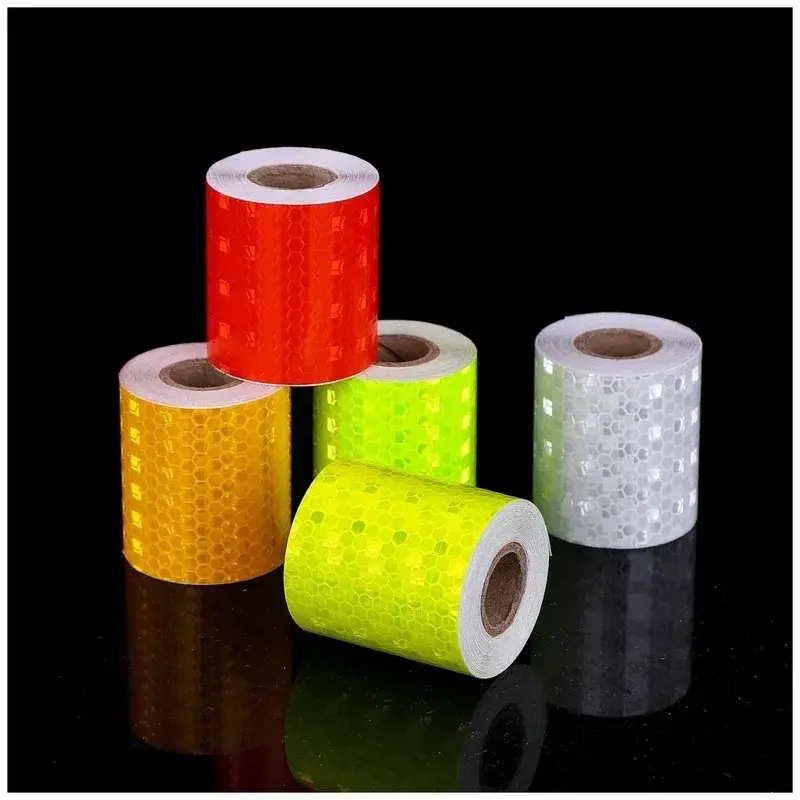 6 Colors Reflective Strip 5cm X 3m Reflective Car Sticker Tape Car Truck Trailer