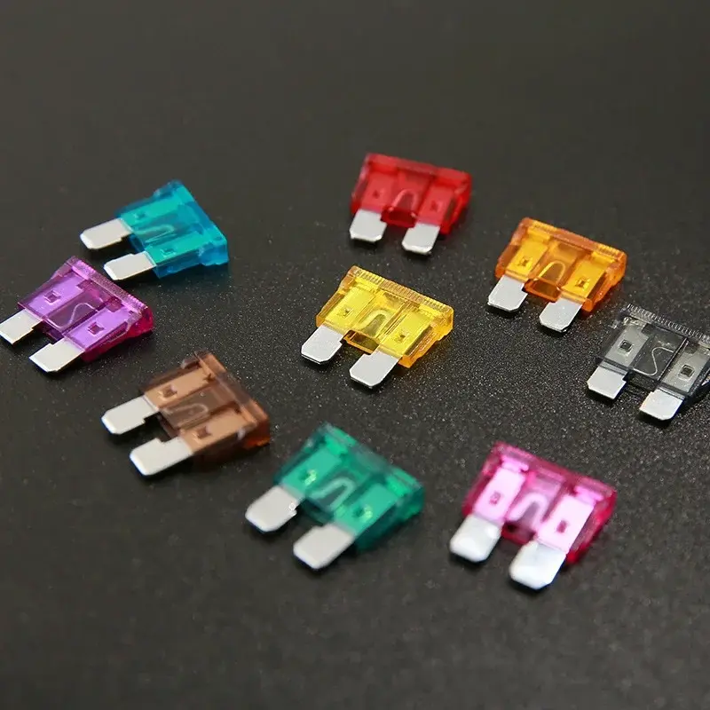 Thumbnail: 100PCS 50PCS Car Fuses 2A 3A 5A 7.5A 10A 15A 20A 25A 30A 35A Amp With Box