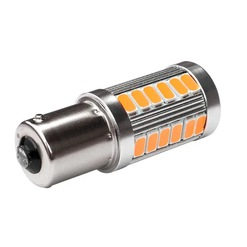 Thumbnail: 2pcs 1156 7506 BA15S P21W 5630 5730 LED Car Tail Bulb Brake Lights Auto Reverse