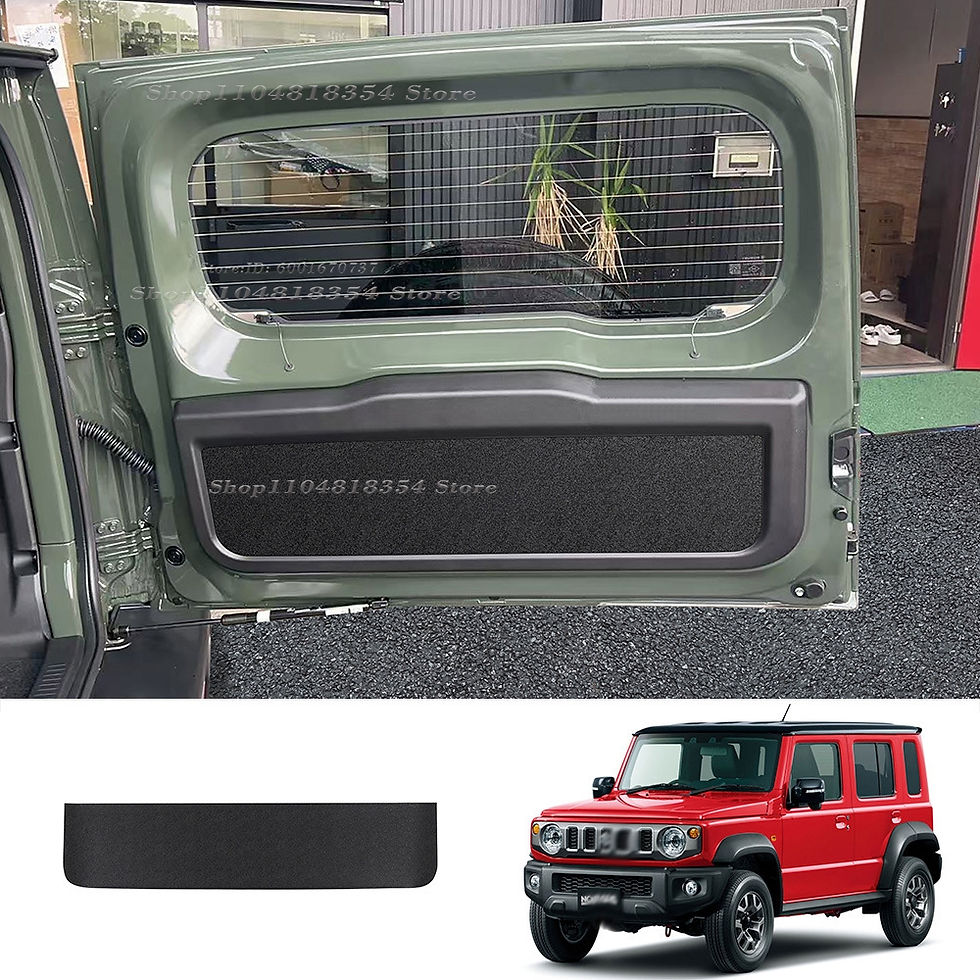 Thumbnail: For Suzuki Jimny Nomade 2025 2026 Leather Rear Guard Sticker Door Anti-kick Pane