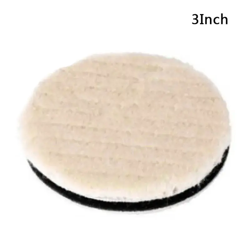 Thumbnail: 2/3/4/5/6/7 Inches Car Polish Pad Wool Buffing Pad For Polisher Machine Waxing P