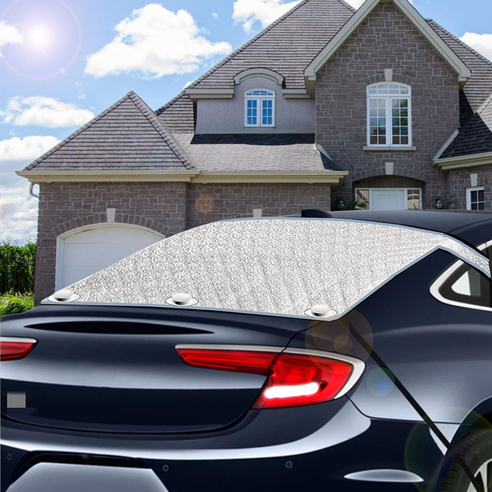 Car Rear Windshield Cover 2-Layered Automotive Windshield Snow Covers Luminous A
