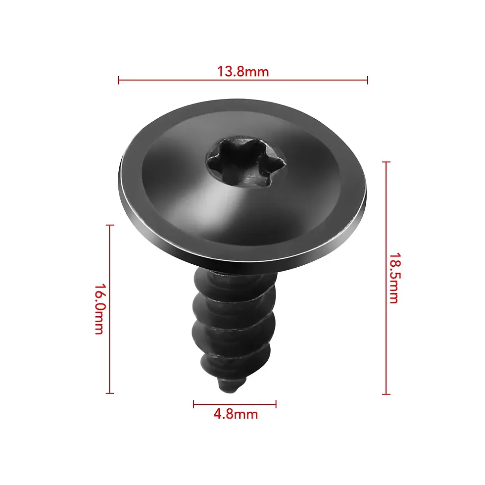 Thumbnail: Car Clips Engine Splash Guard Self Tapping Screws for Renault koleos Twingo Scen