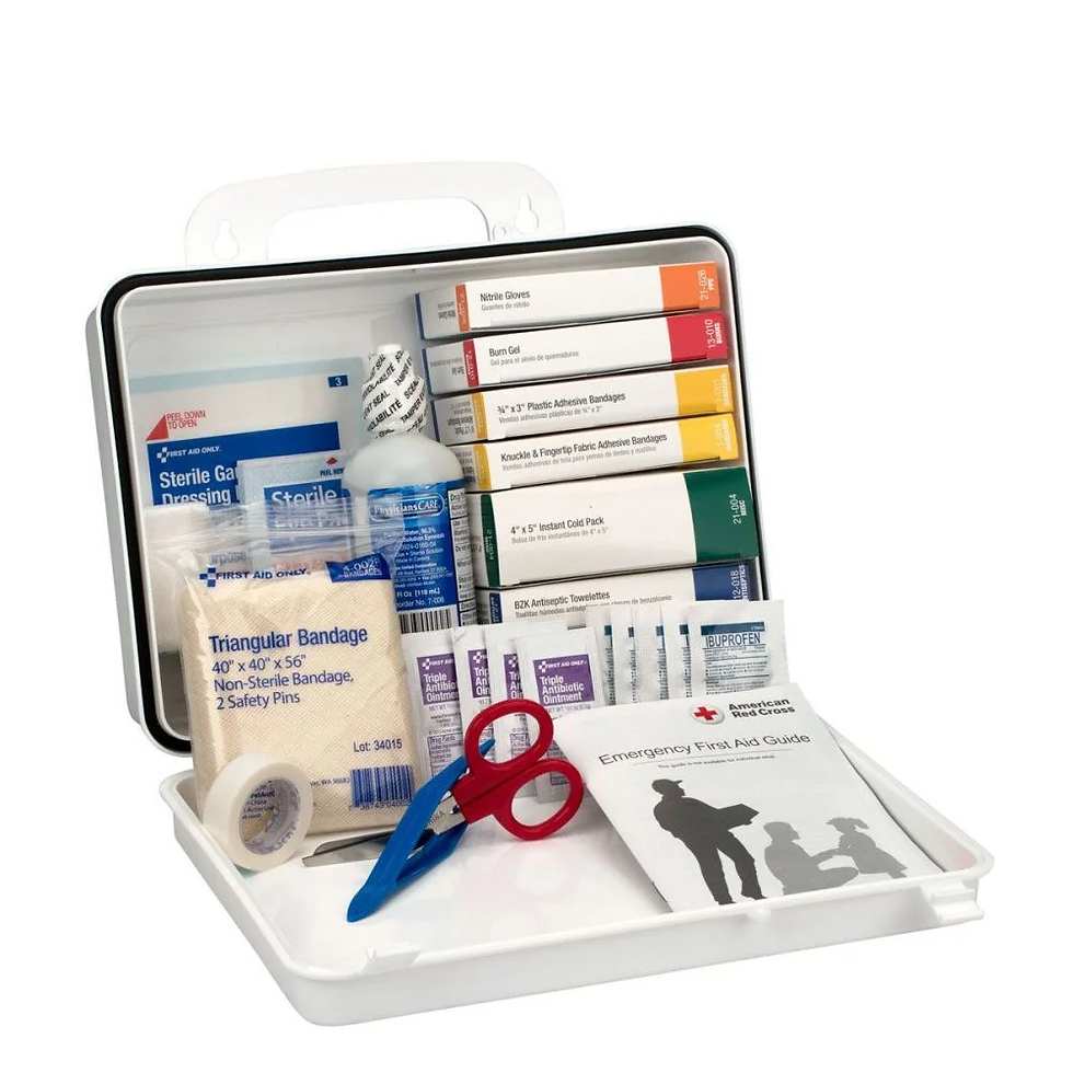 Thumbnail: Vehicle First Aid Kit 25 Person Plastic Case