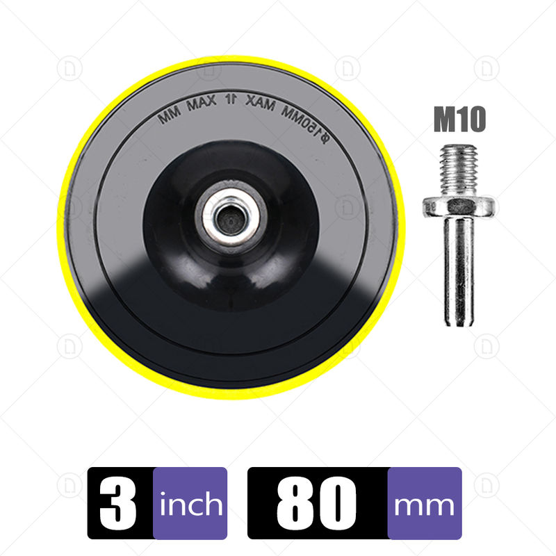 Thumbnail: 2-7" Headlights Polishing Pad Self-adhesive Sticky Sandpaper Sucker Polish Disc