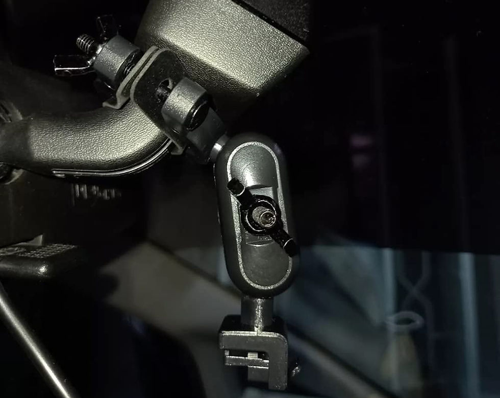 Thumbnail: AZDOME Dash Cam Mirror Mount Holder Kit, Dash Camera Mount for Rove R2-4K D..