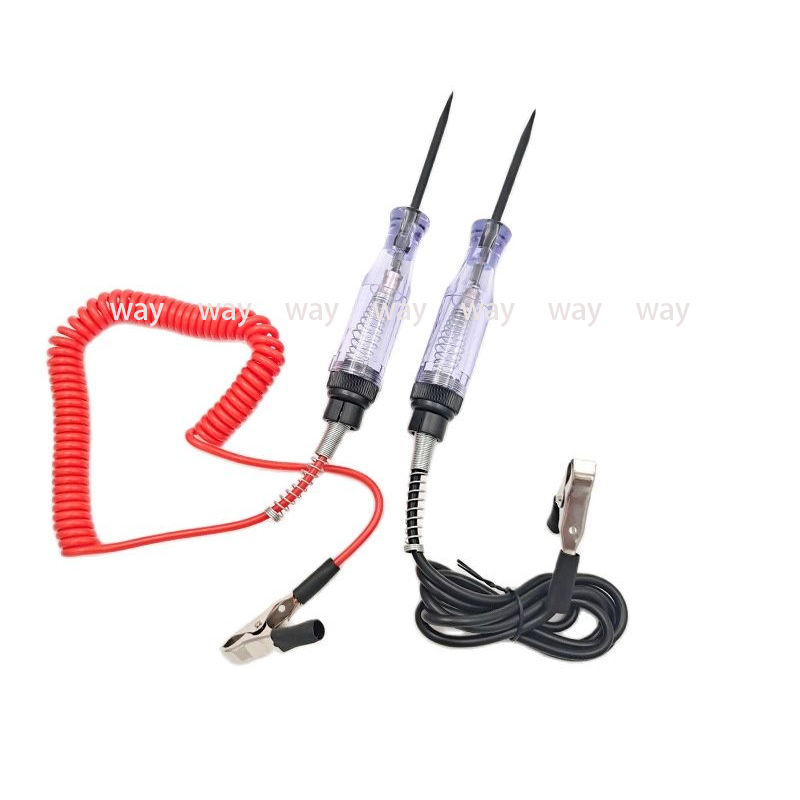 6V 12V 24V DC Car Truck Voltage Circuit Tester Digital Display Long Probe Pen Li