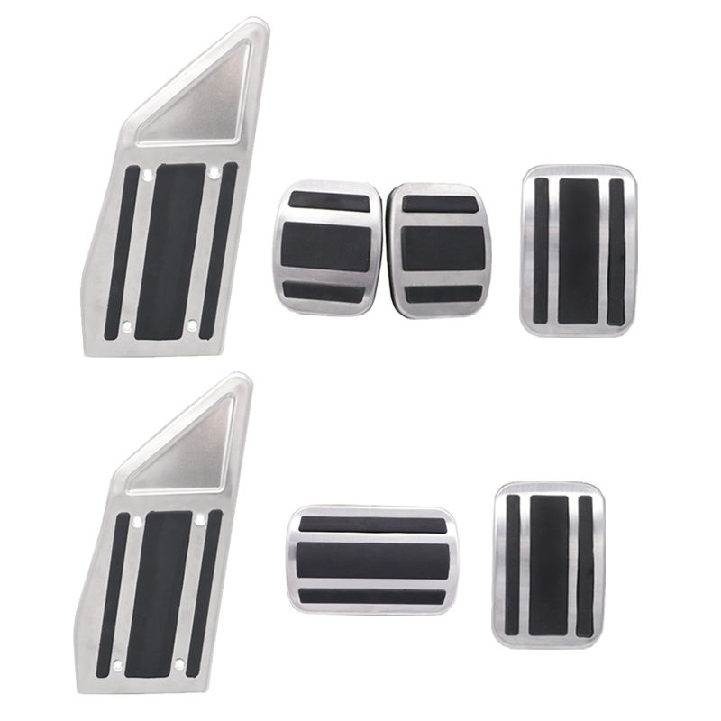 Car Rest Brake Accelerator Fuel Gas Pedal Cover Pad For Peugeot 3008 5008 GT 201