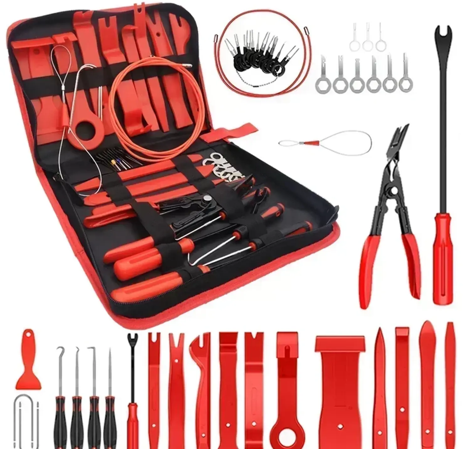 Auto Interior Disassembly Kit Car Plastic Trim Removal Tool Car Clips Puller Diy