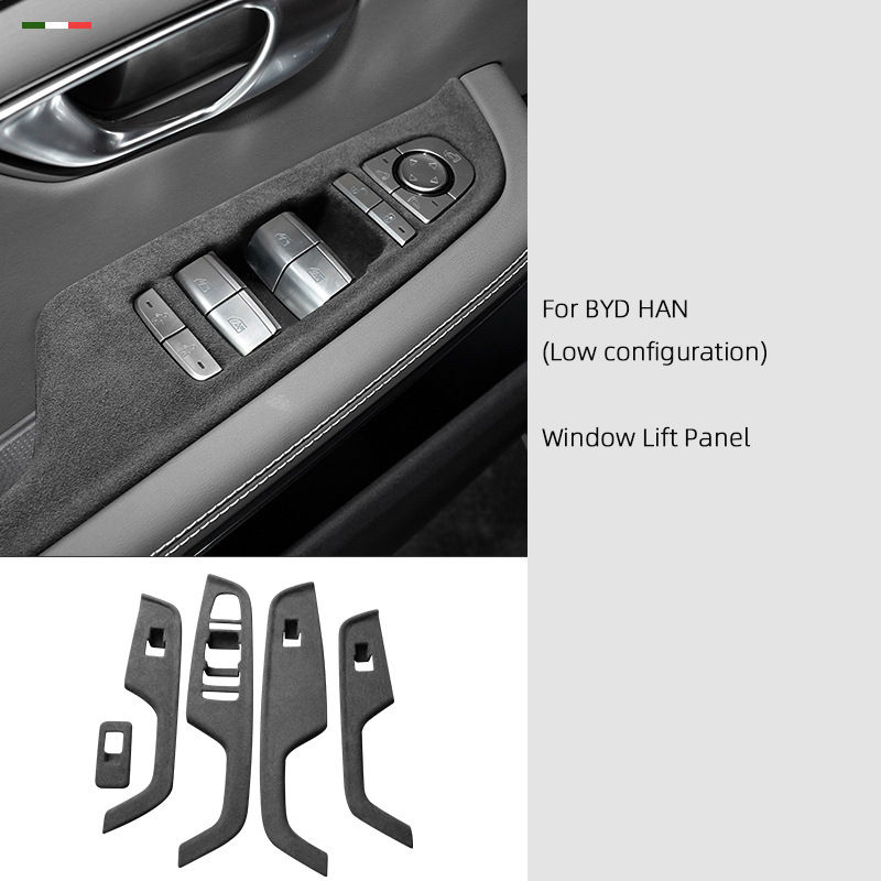Thumbnail: Suede Interior Covering Layer For BYD Han EV DMi DMp 2020-2025 Car Center Consol