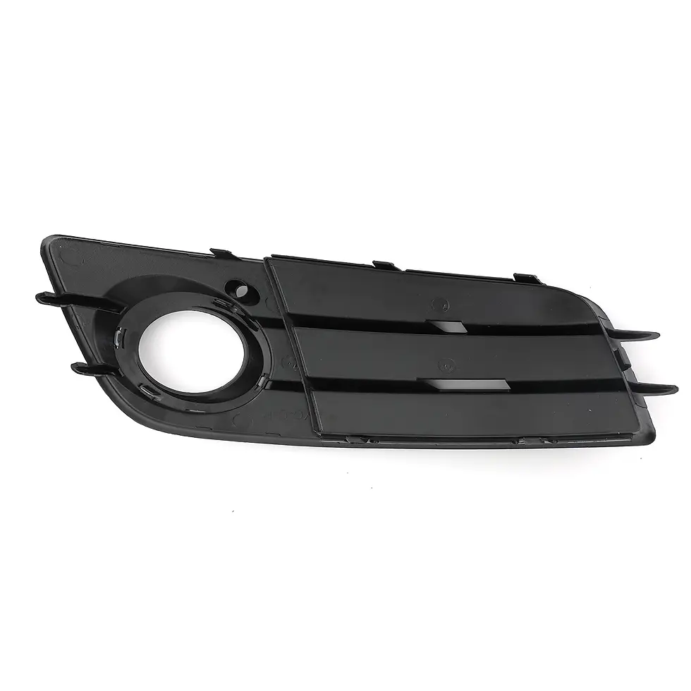 Thumbnail: Areyourshop Left/Right Side Matte Black Fog Light Grill S-Line Bumper For AUDI A