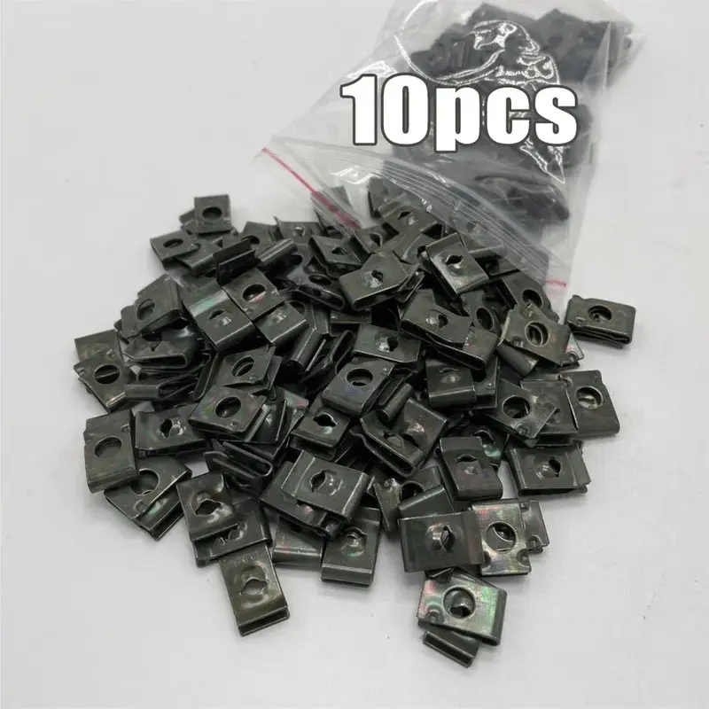 Thumbnail: Mixed Car Motorcycles Metal 100/10pcs Screw Tapping Fastener U-Type with Screw A