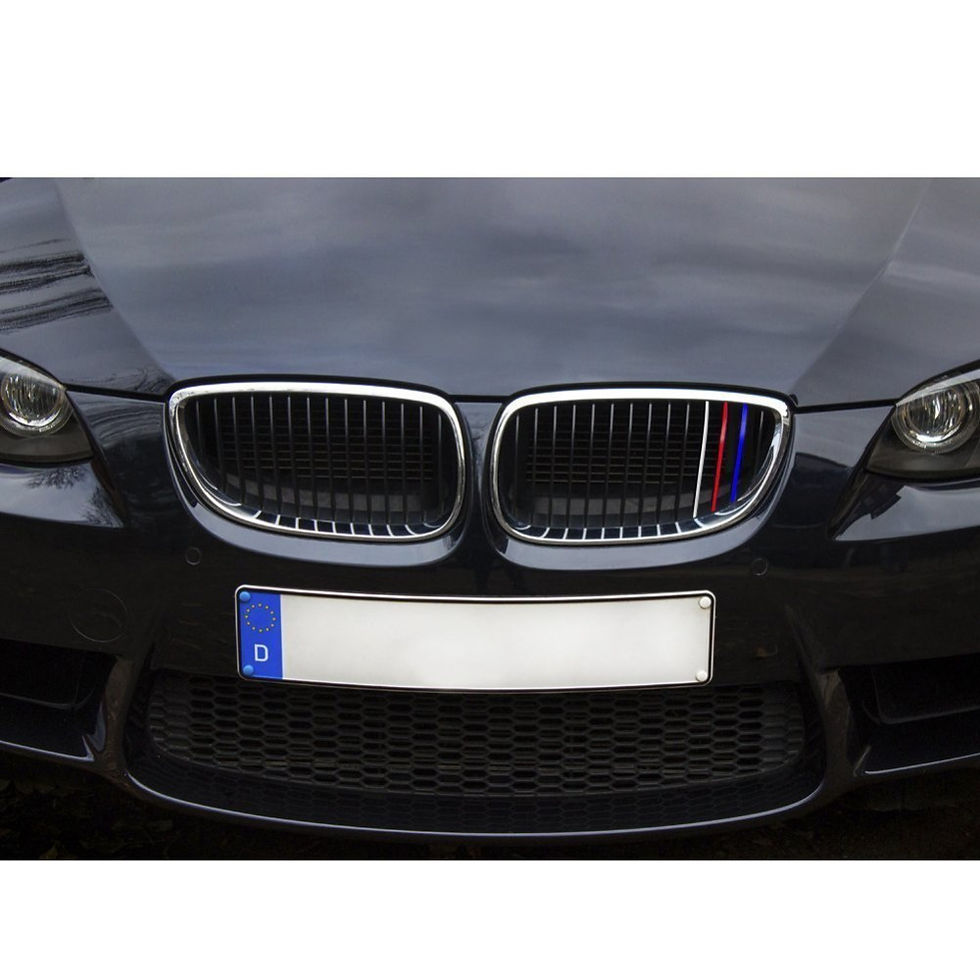 Thumbnail: 24pcs for M3 M5 E36 E46 E60 E90 E92 Front Grille Grill Vinyl Strip Sticker Decal