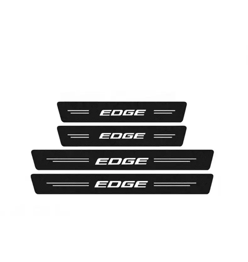 Thumbnail: Car Door Threshold Sill Protective Rear Trunk Bumper Guard Sticker Decals for Fo