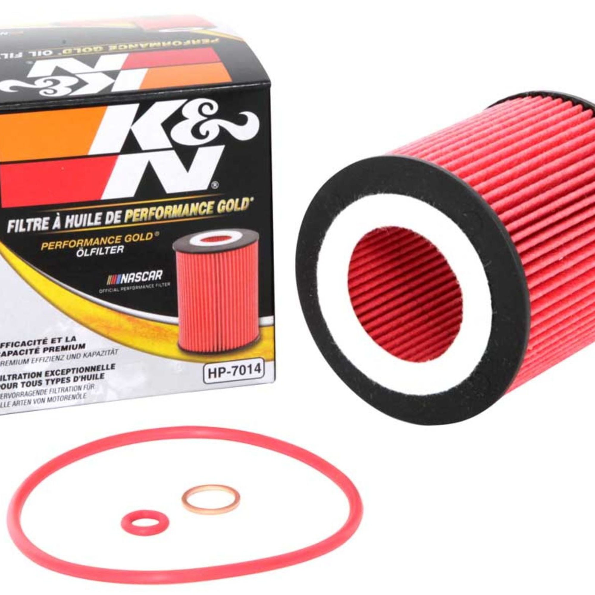 K&N Premium Oil Filter: Designed to Protect your Engine: Fits Select BMW Ve..