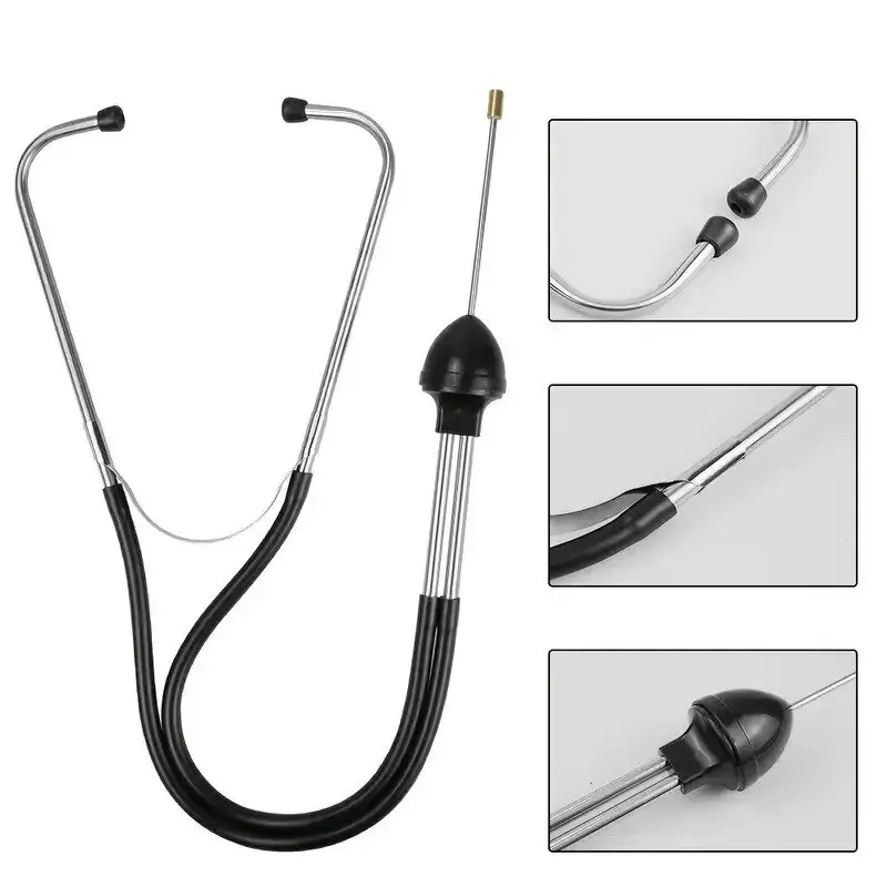 Thumbnail: 1pc Auto Cylinder Stethoscope, Mechanics Stethoscope Car Engine Block Diagnostic