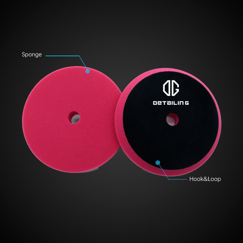 Thumbnail: DETAILING 5"/6" Car Spong Buffing Polishing Pad 130MM/155MM Hook&Loop Backer For