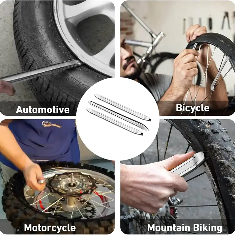Thumbnail: Car Tire Wrench Car Repair Tools Steel Spoon Tire Iron Rim Opener Lever Changer