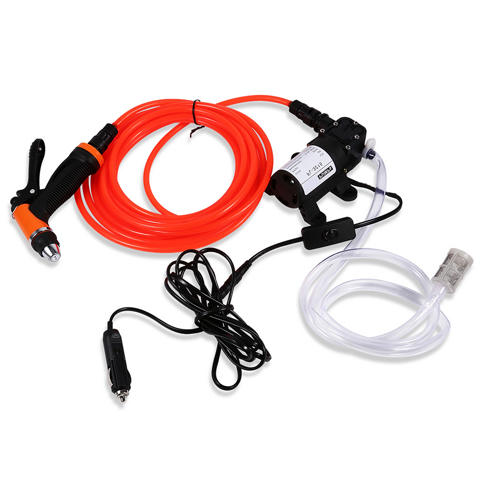Thumbnail: 12V High Pressure Electric Car Washer Cleaning Machine Water Pump Trigger Spray