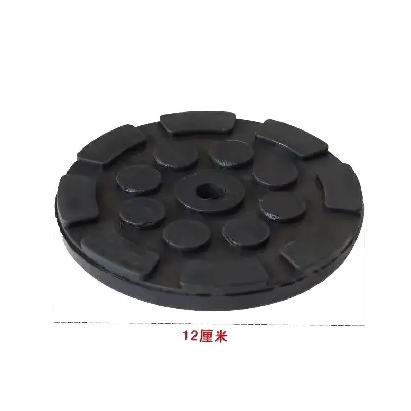 Thumbnail: 1Pc Black Rubber Jacking Pad for Car Lift Anti-slip Surface Tool Rail Protector