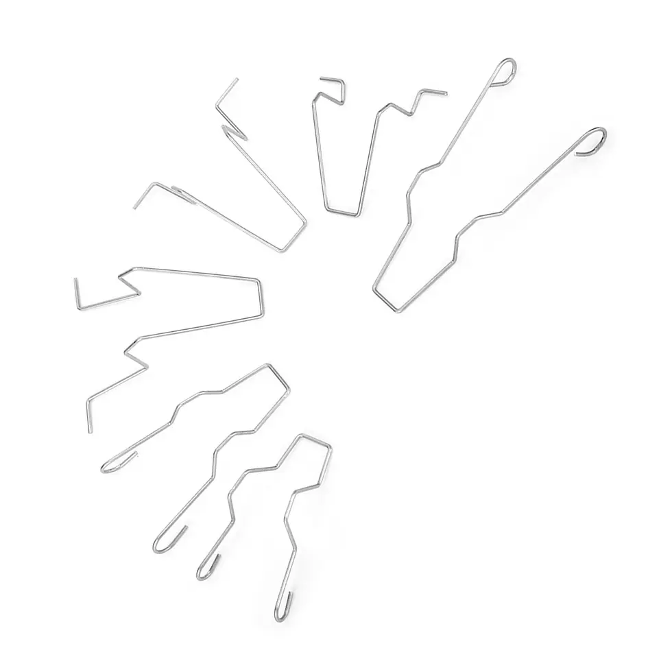Thumbnail: 6pcs Auto Metal Headlight Bulb Spring Clips Car Headlamp Light Bulb Retainer Spr