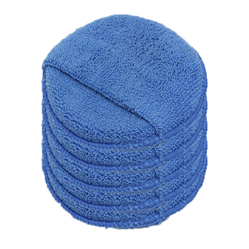 Thumbnail: Car Waxing Polish Sponges 5 Inch Car Detailing Wax Applicator Pads Round Pocket