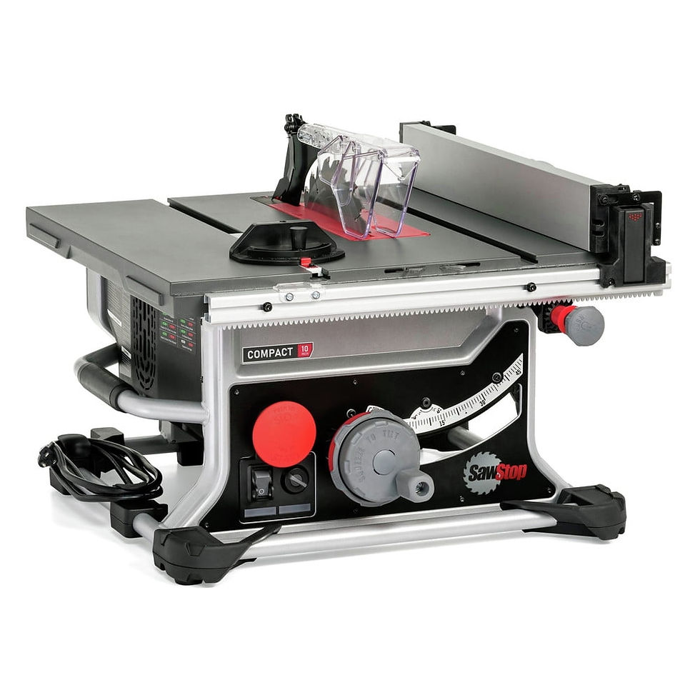 Thumbnail: SawStop CTS-120A60 120V 15 Amp 60 Hz Compact Table Saw