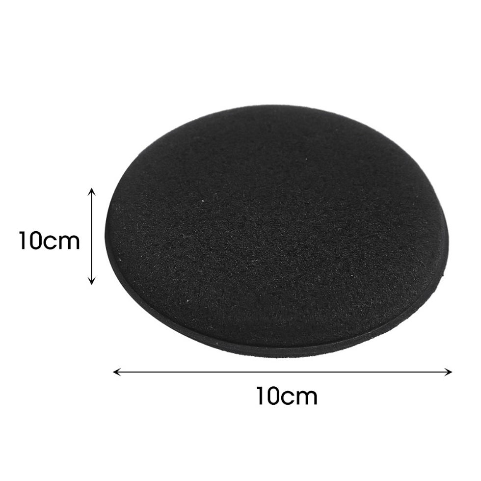 Thumbnail: Car Round Waxing Polish Sponges Interior Leather Seats Cleaning Tools Wax Applic