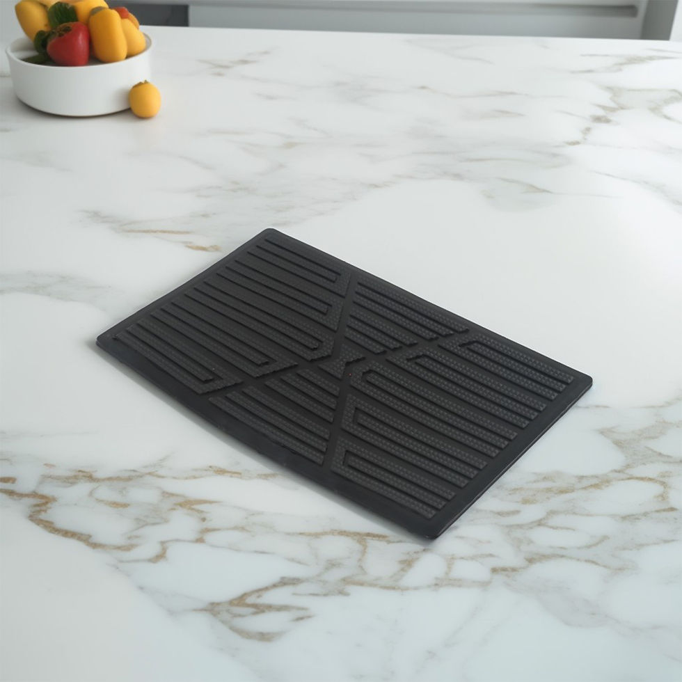 Thumbnail: Car Floor Mat Non-slip Carpet Patch With 6Screws Car Carpet Plate Floor Pad Heel