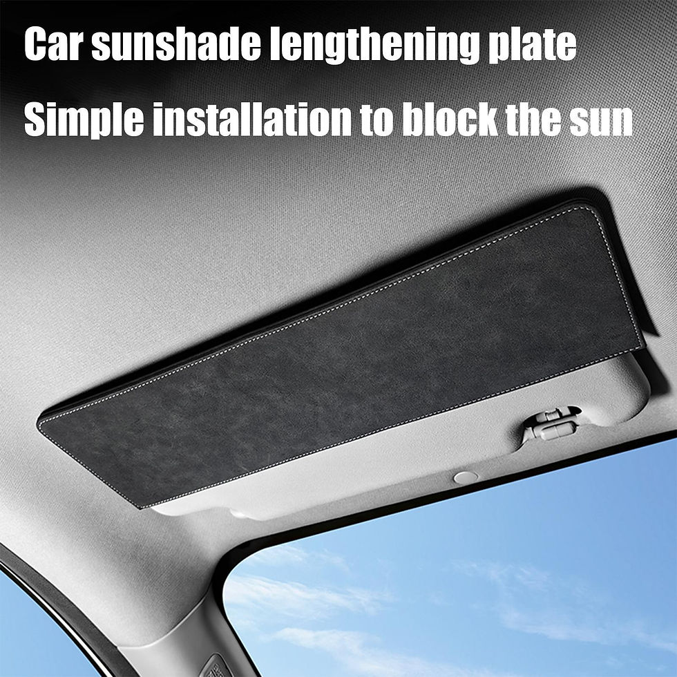 Thumbnail: Sunvisor Extension For Car Visor Attachment Anti-Glare Polarized Extender Automo