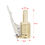 Thumbnail: 1 Pcs Car Auto Brass 6mm 8mm Tyre Wheel Tire Air Chuck Inflator Pump Valve Clip