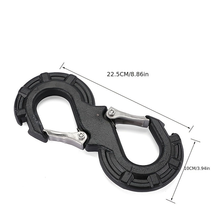 Thumbnail: Universal Portable Off-Road Quick rescue shackle S-type Trailer Hook hitch Solid