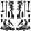 Thumbnail: Detroit Axle - Front End 14pc Suspension Kit for Chevy Impala Monte Carlo B..