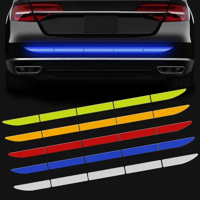 90cm Reflective Car Decal Safety Warning Reflector Tape Car Stickers Anti Collis