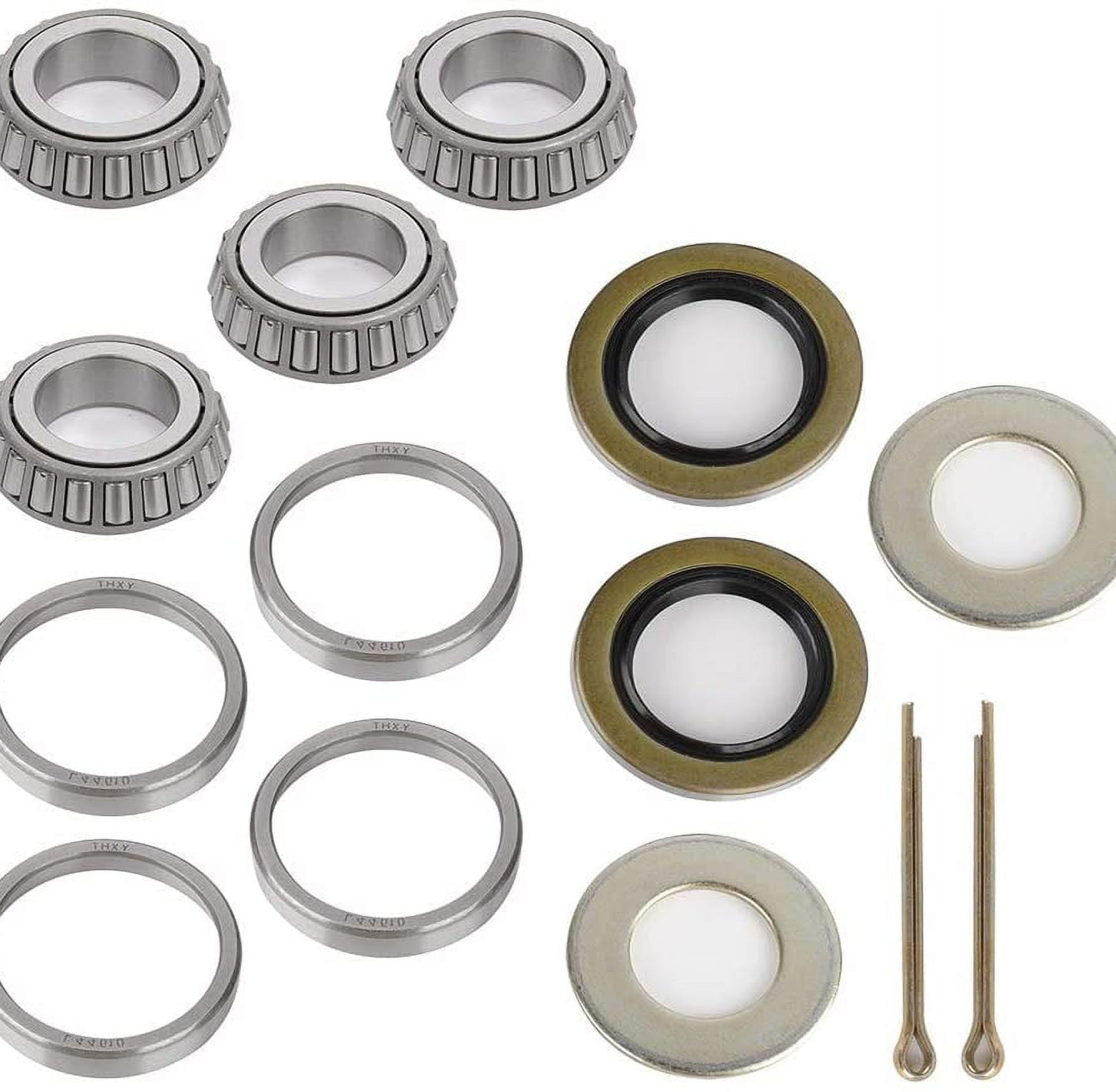 ECCPP Boat Trailer Wheel Bearing Kit 1(1-Inch) L44643 L44610 Tapered Spindl..