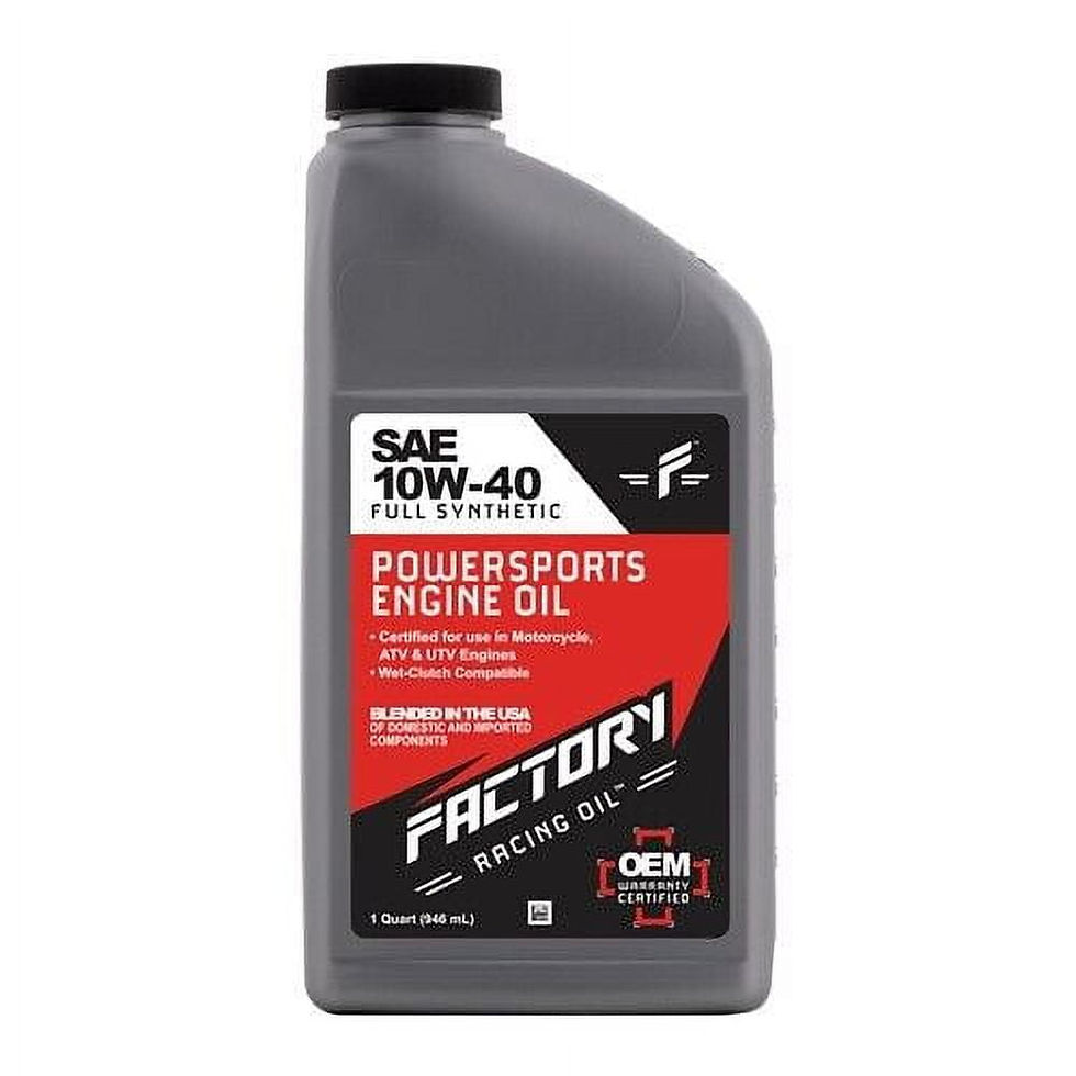 Thumbnail: Factory Racing Parts Oil Change Kit compatible with Honda ATC250ES TRX420FE..