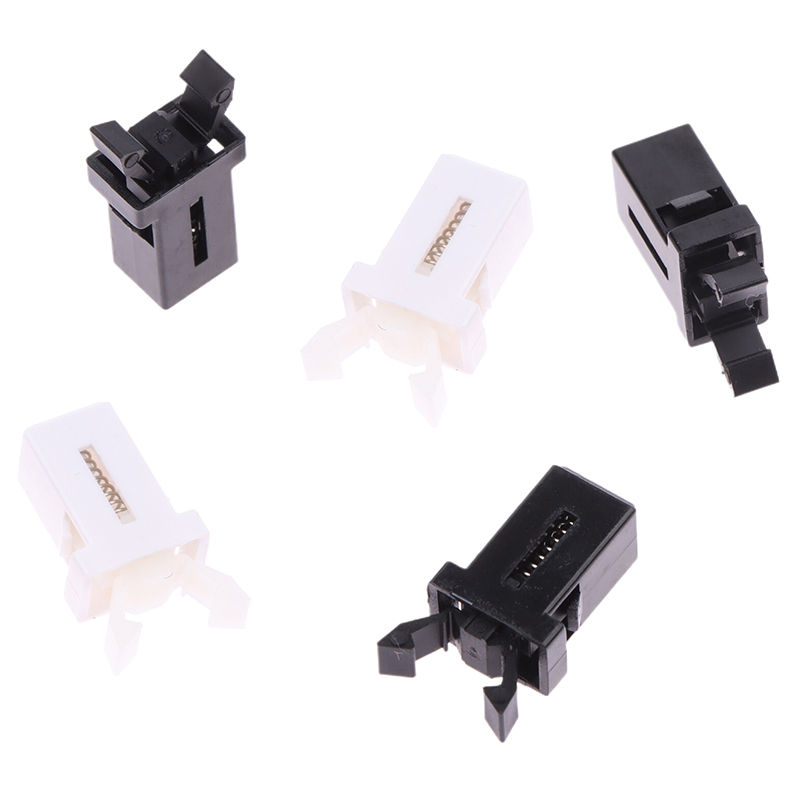 Thumbnail: 10pcs Trash Can Plastic Lock Self-Locking Switch Replacement Catch Compatible To
