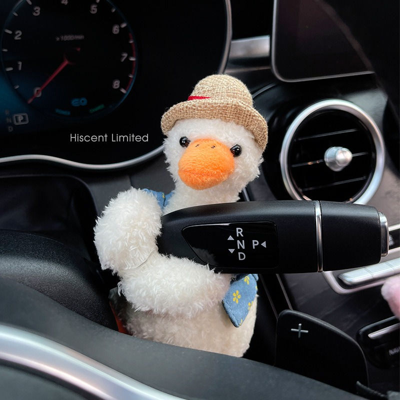 Thumbnail: Plush Puppy Clutch Decoration Car Wiper Turn Signal Switch Ornaments kawaii Bowk