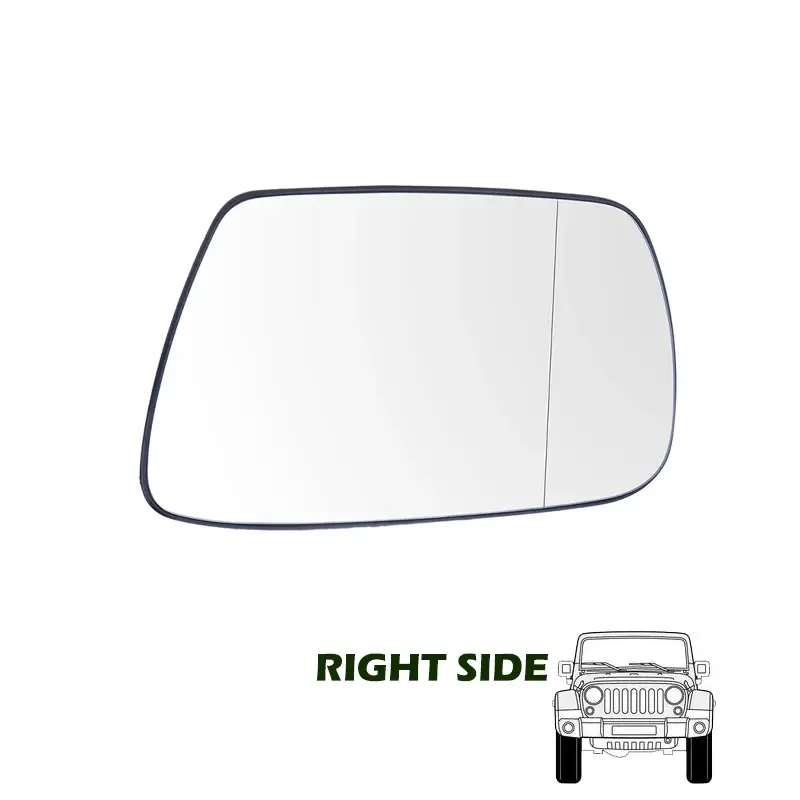 Thumbnail: Fit For Jeep Grand Cherokee 2005 - 2010 Heated Side Rearview Mirror Glass Anti-F