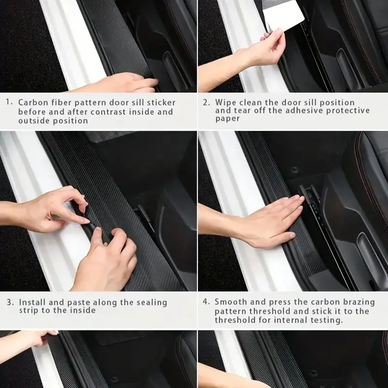 Thumbnail: SPORT Car Door Threshold Anti Scratch Stickers for Buick Regal GS Excelle Envisi