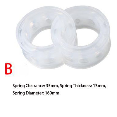 Thumbnail: 2pcs Car Buffers Shock Absorber Spring Rubber Protect Cover Car Automobile Suspe