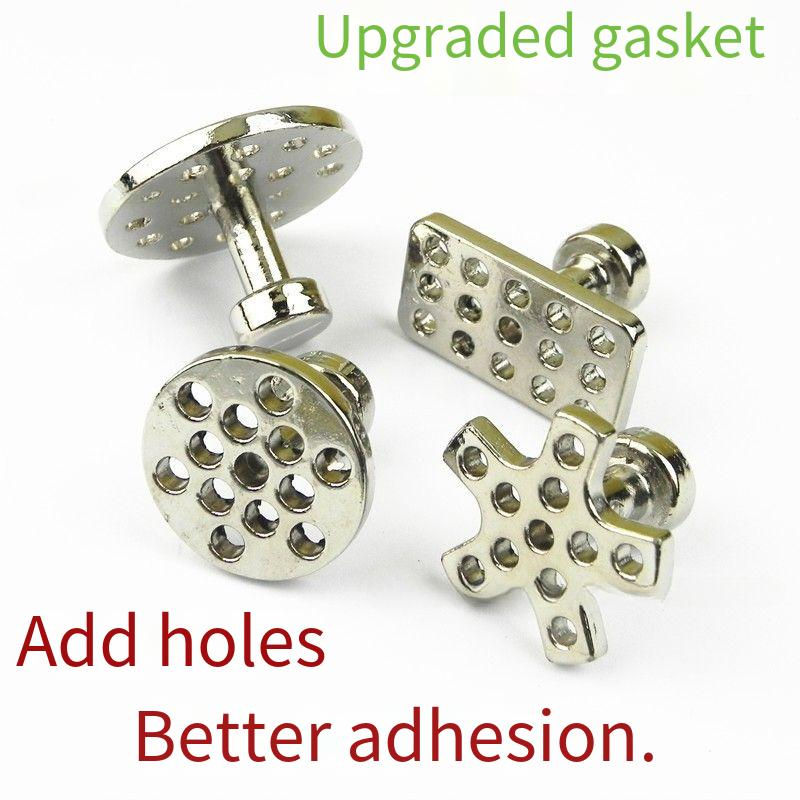 Thumbnail: 8PCS Car Body Paintless Dent Hail Buckle Aluminum Alloy Glue Puller Tabs Remover