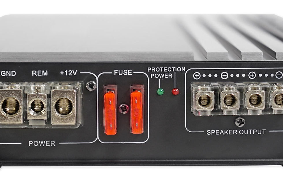 Thumbnail: Power Acoustik RE1-3000D 3000 Watt Mono Amplifier Car Stereo Amp